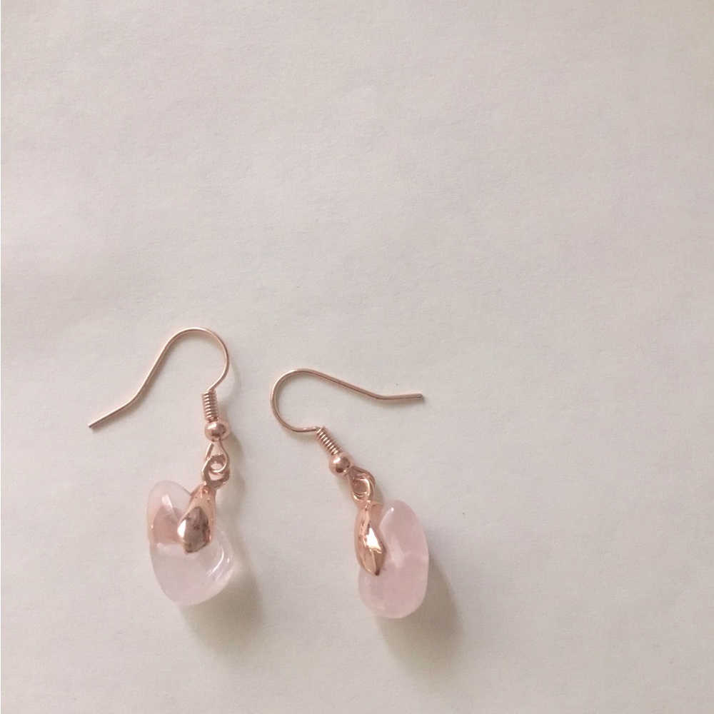 Natural pink crystal